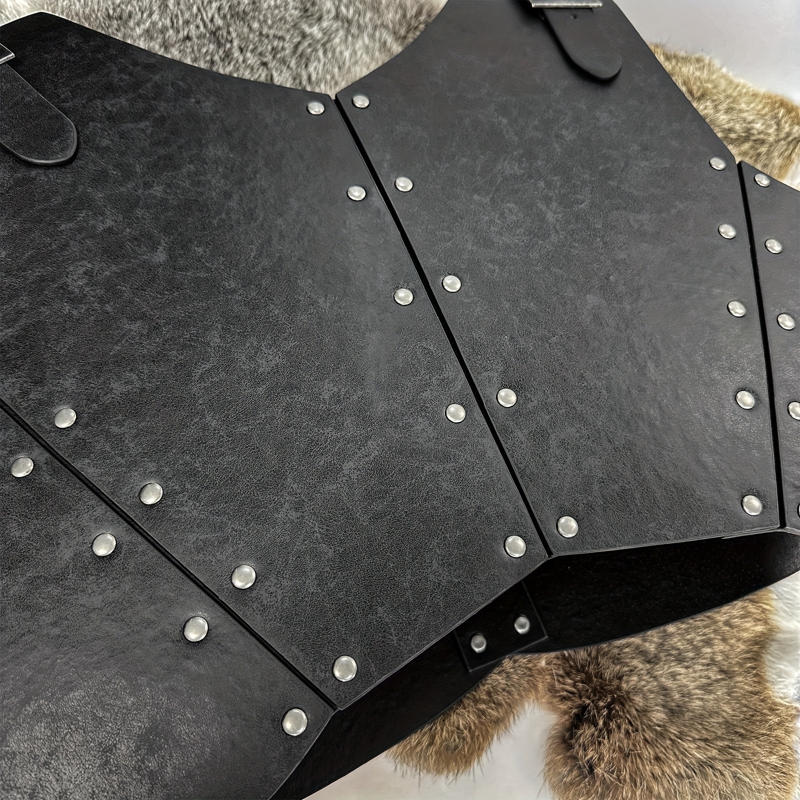 Medieval Faux Leather Chest Armor